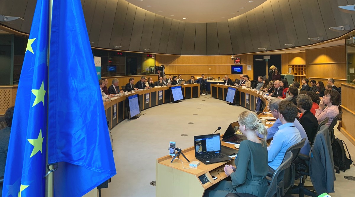 Elegancy project presentation in the EU Parliament in Brussels